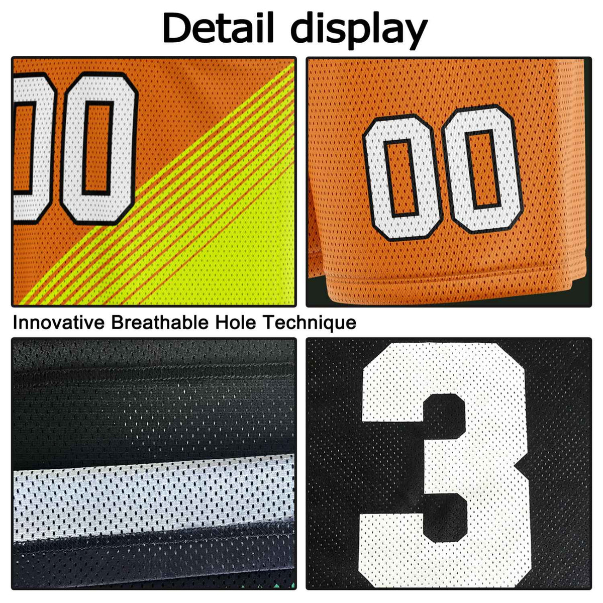 Custom Reversible Basketball Jersey & Shorts Set for Individuals & Teams – Orange Neon Green White Diagonal Stripe | Vosoli