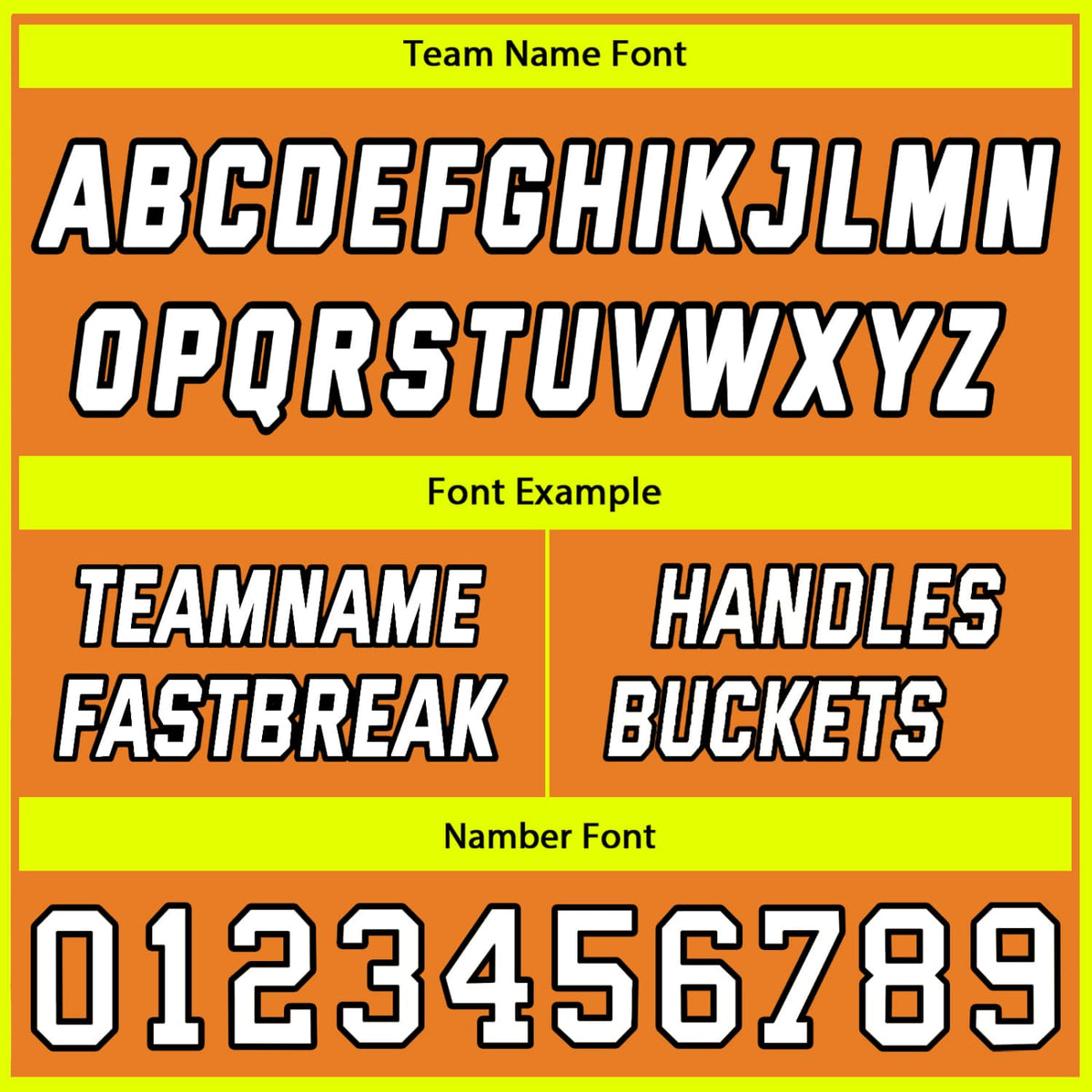 Custom Reversible Basketball Jersey for Individuals & Teams – Orange, Neon Yellow & White | Vosoli
