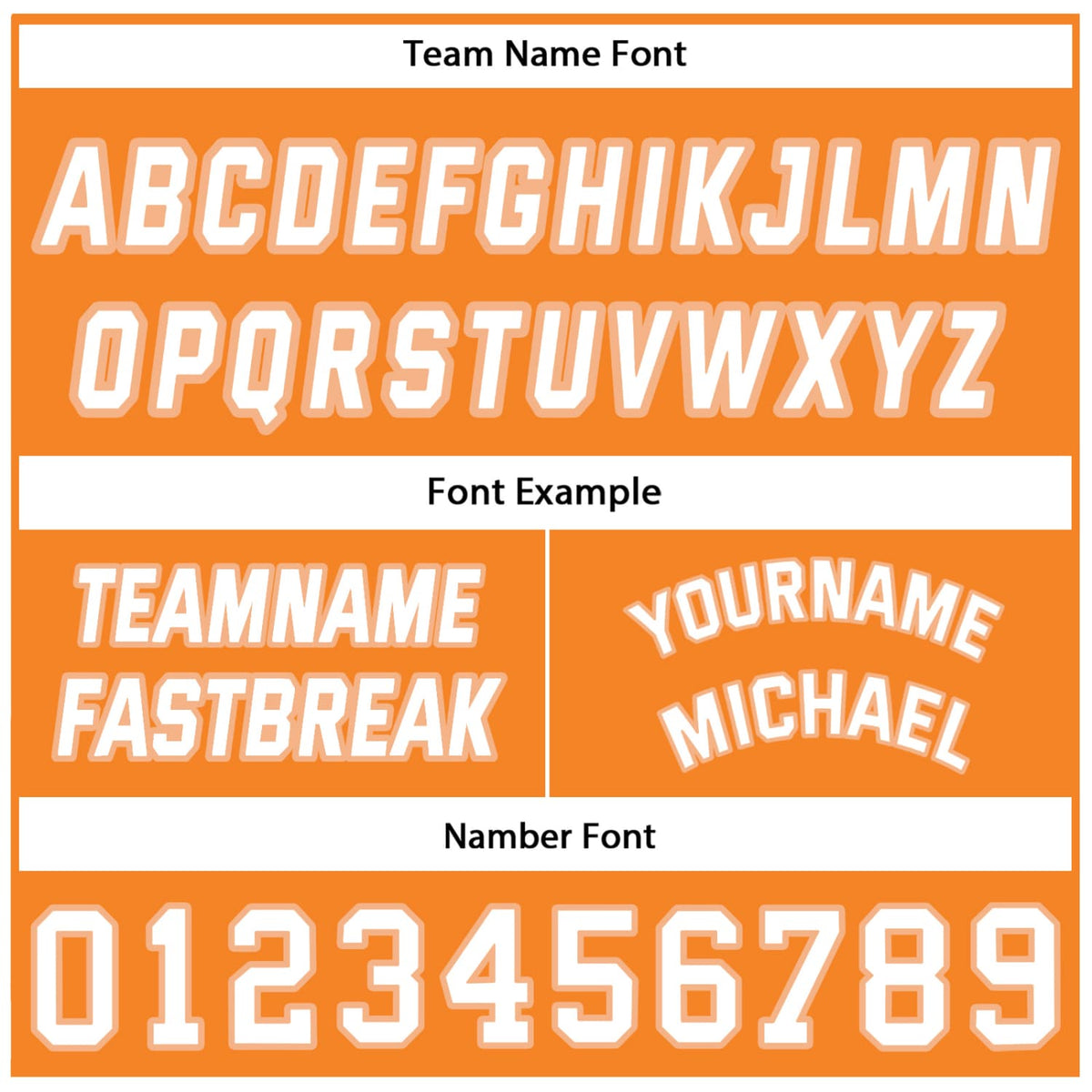 Custom Reversible Basketball Jersey & Shorts Set for Individuals & Teams – Orange White  Vosoli