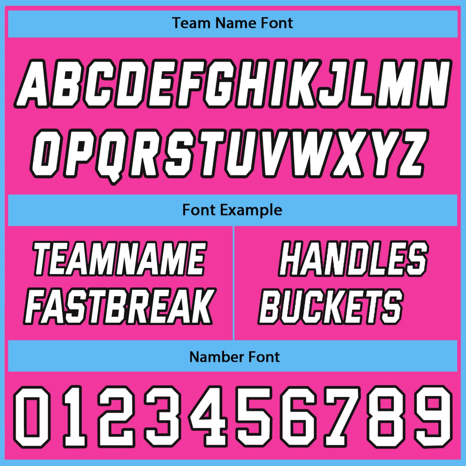 Custom Reversible Basketball Jersey for Individuals & Teams – Pink, Blue & Black | Vosoli
