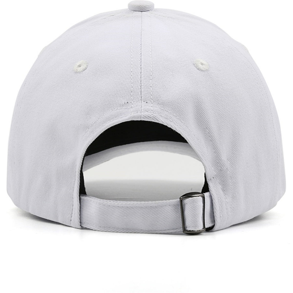 Vosoli White Contrast Brim Baseball Cap - Team Custom Embroider or Print Personalized Hats