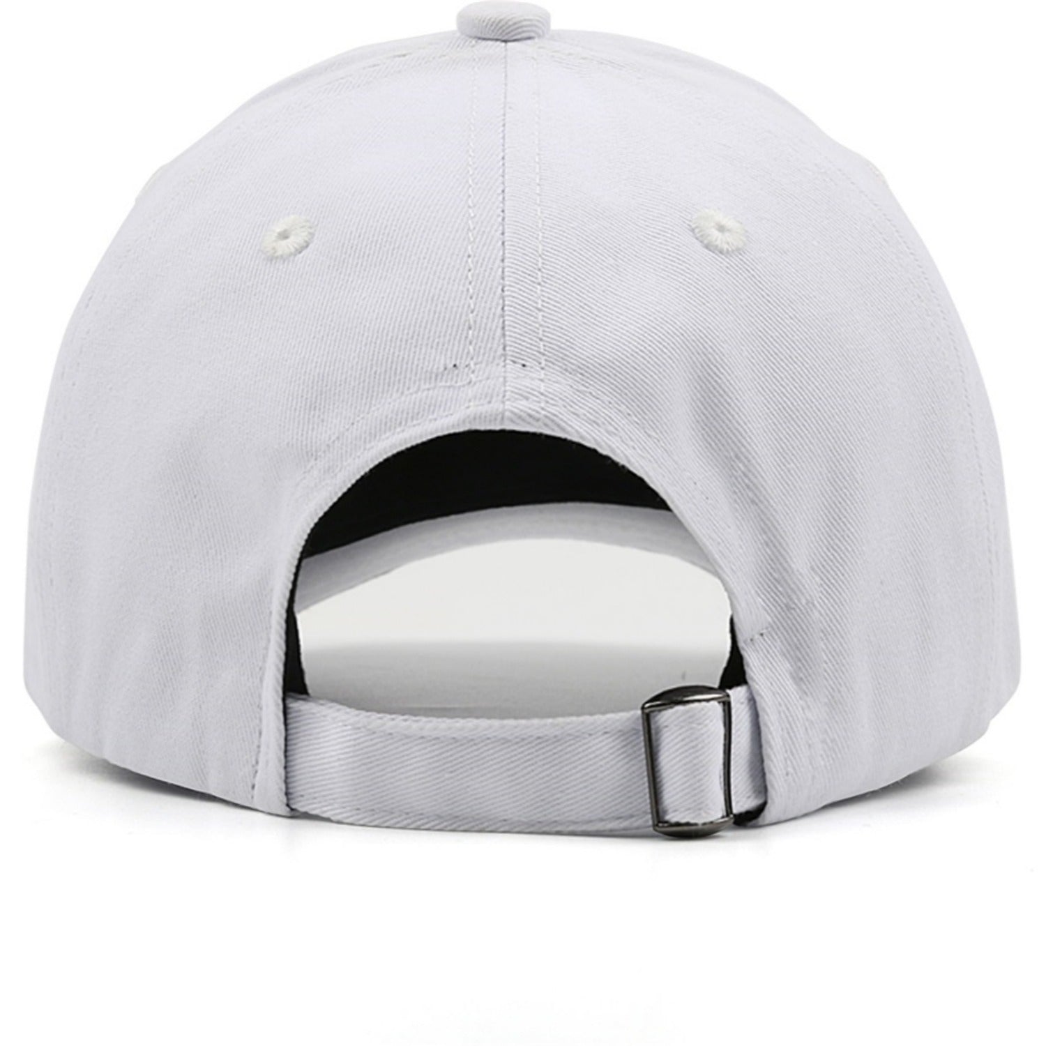 Vosoli White Contrast Brim Baseball Cap - Team Custom Embroider or Print Personalized Hats