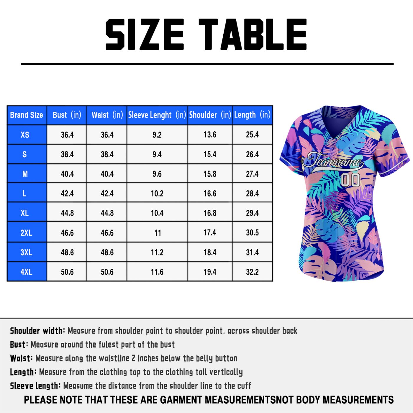 Women's Custom Vibrant Multicolor Tropical Leaf Baseball Jersey - Personalized Team Uniform with Name & Number